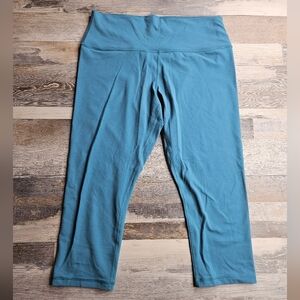 Athleta Transcend Capri Women's XL Teal